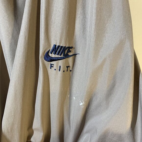 Nike Golf Windbreaker Pullover Mens Size XL Brown Navy - Picture 4 of 6